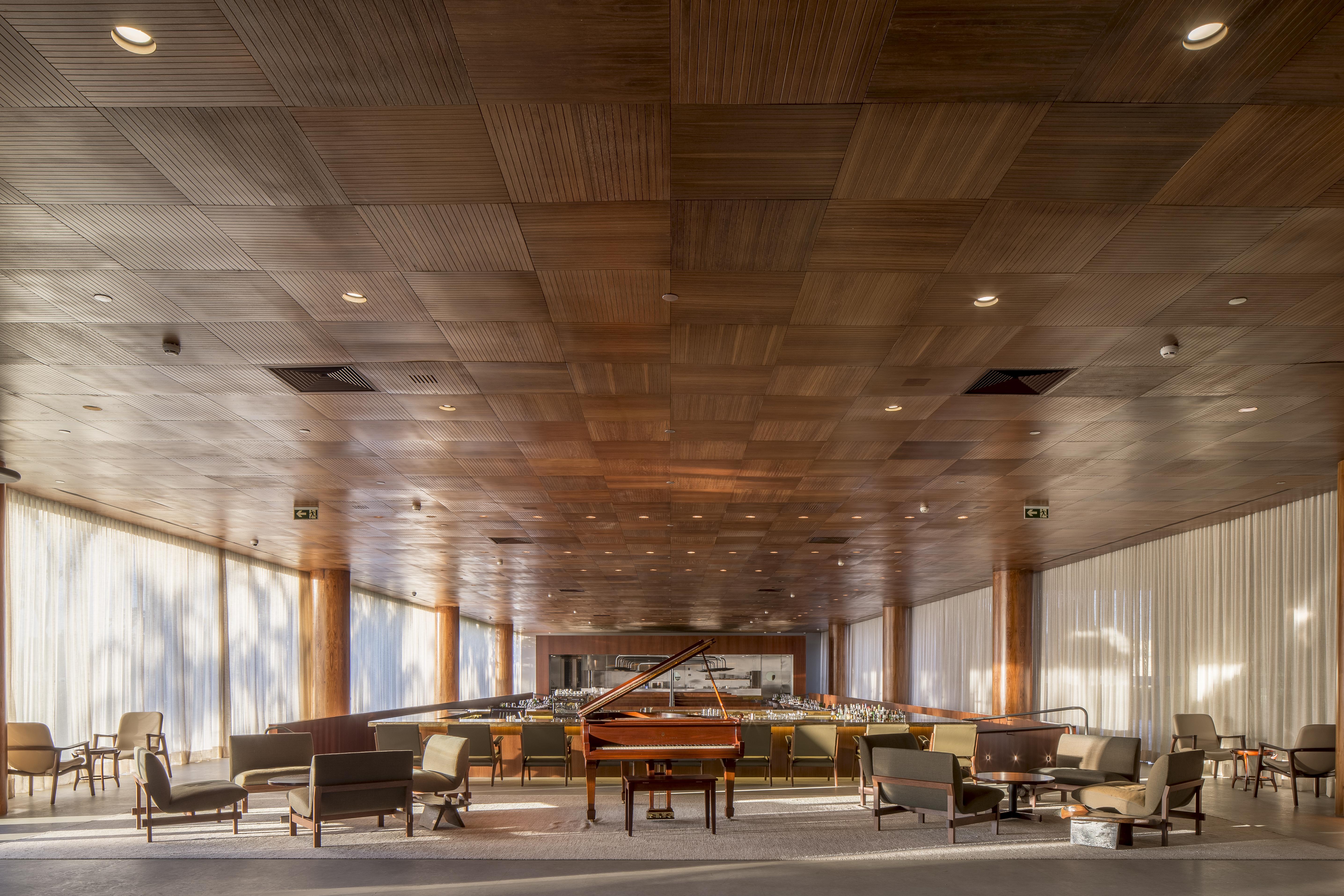 B Hotel 브라질리아 외부 사진 The interior of the lounge