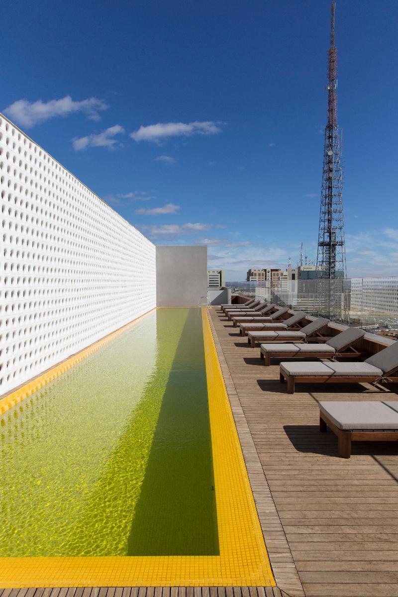 B Hotel 브라질리아 외부 사진 Rooftop pool